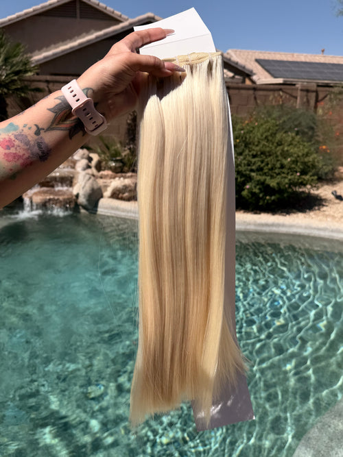 GB Glam Luxury Clip-IN Hair Extensions - 100% Real Human Hair